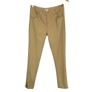 ERIC Tan Pants Stretch Pants Sz 10
